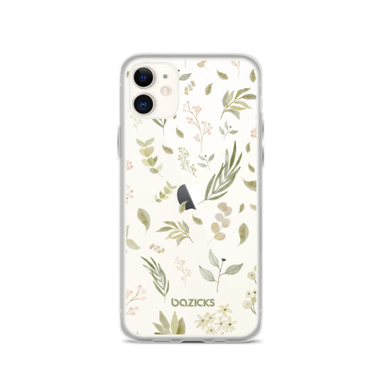 Botanical Bliss - Clear Case for iPhone®
