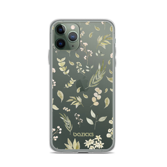 Botanical Bliss - Clear Case for iPhone®