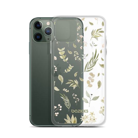 Botanical Bliss - Clear Case for iPhone®