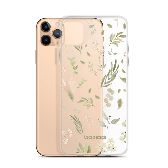 Botanical Bliss - Clear Case for iPhone®