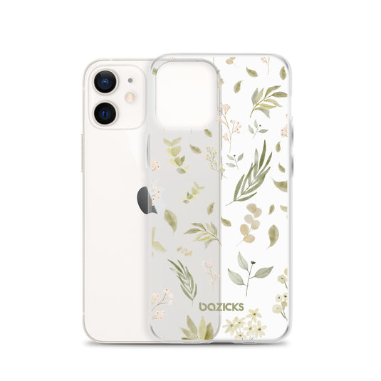 Botanical Bliss - Clear Case for iPhone®