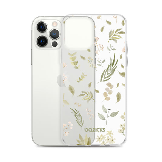 Botanical Bliss - Clear Case for iPhone®