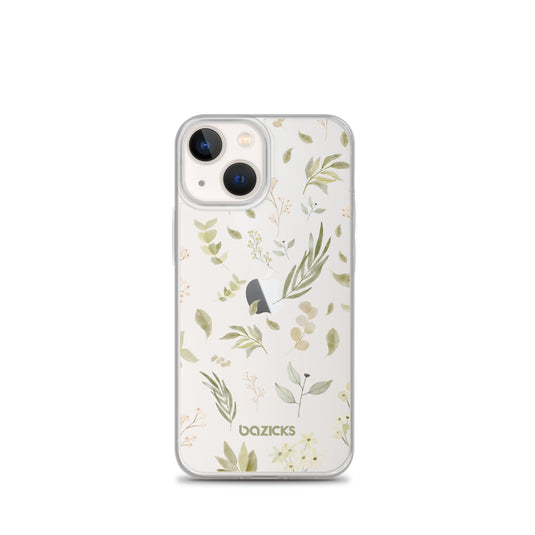 Botanical Bliss - Clear Case for iPhone®