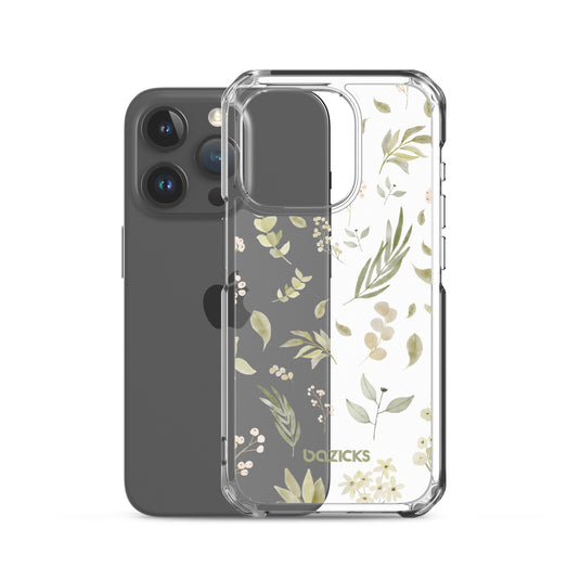 Botanical Bliss - Clear Case for iPhone®