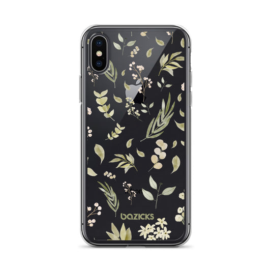 Botanical Bliss - Clear Case for iPhone®