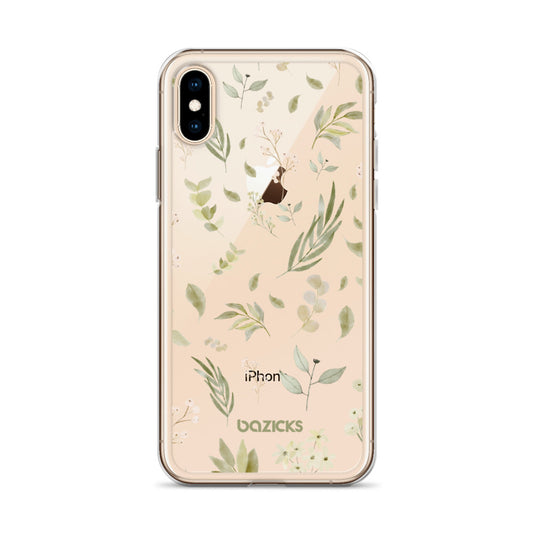 Botanical Bliss - Clear Case for iPhone®