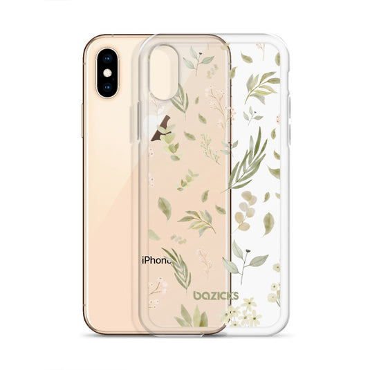 Botanical Bliss - Clear Case for iPhone®