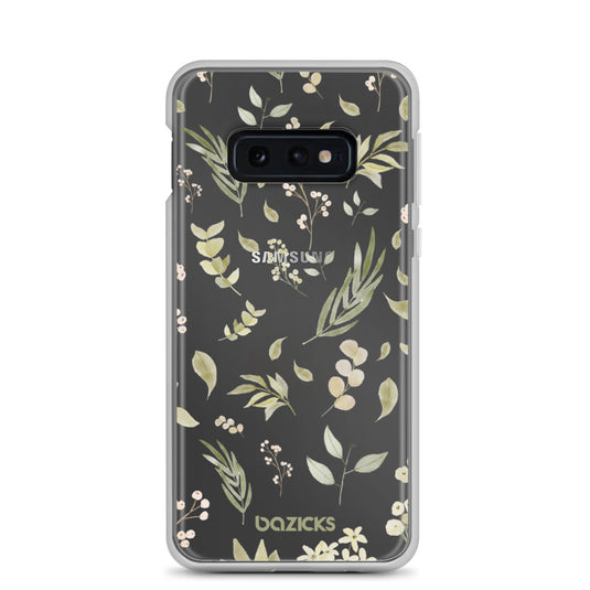 Botanical Bliss - Clear Case for Samsung®
