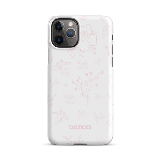 Blossom Bloom (White) - Snap Case for iPhone®