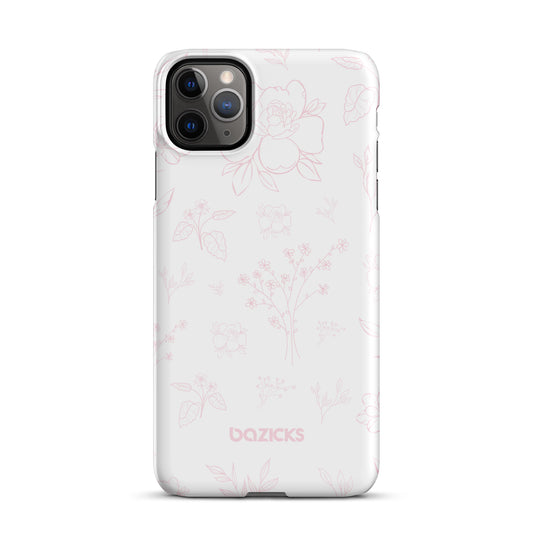 Blossom Bloom (White) - Snap Case for iPhone®