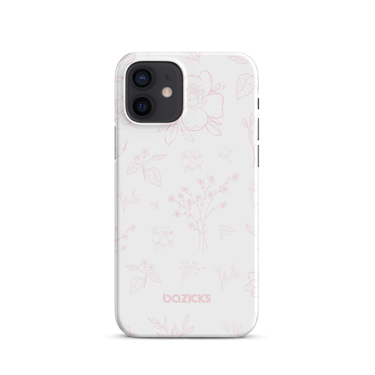 Blossom Bloom (White) - Snap Case for iPhone®