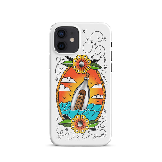 SOS: Bottle in the Ocean - Snap Case for iPhone®