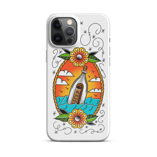SOS: Bottle in the Ocean - Snap Case for iPhone®