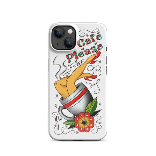 Café Please - Snap Case for iPhone®
