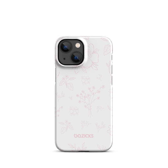 Blossom Bloom (White) - Snap Case for iPhone®
