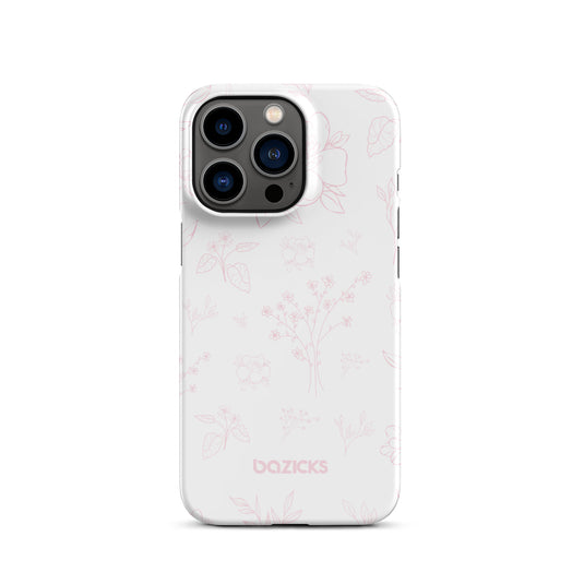 Blossom Bloom (White) - Snap Case for iPhone®