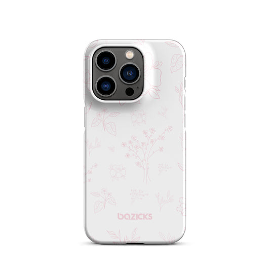 Blossom Bloom (White) - Snap Case for iPhone®