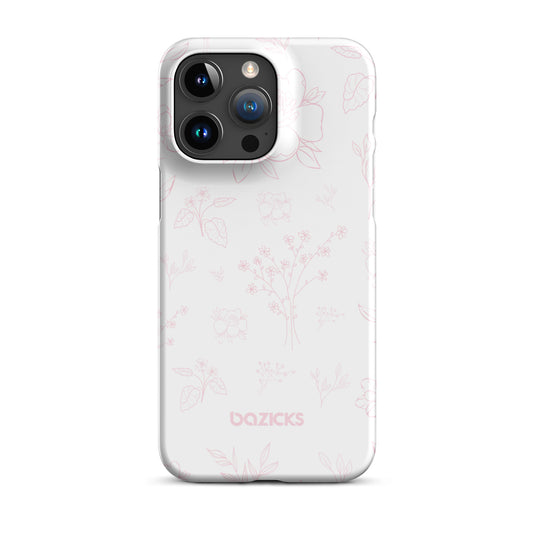 Blossom Bloom (White) - Snap Case for iPhone®