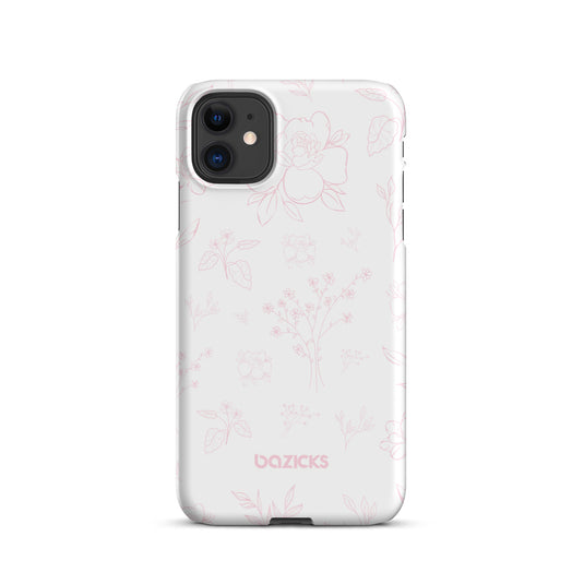 Blossom Bloom (White) - Snap Case for iPhone®