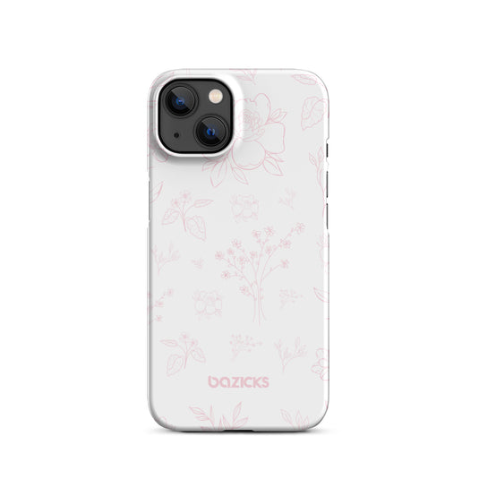 Blossom Bloom (White) - Snap Case for iPhone®