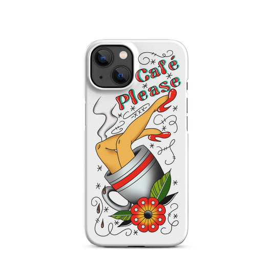 Café Please - Snap Case for iPhone®