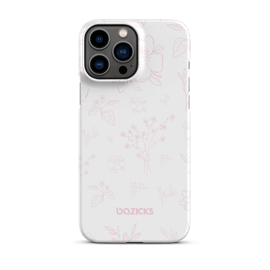 Blossom Bloom (White) - Snap Case for iPhone®