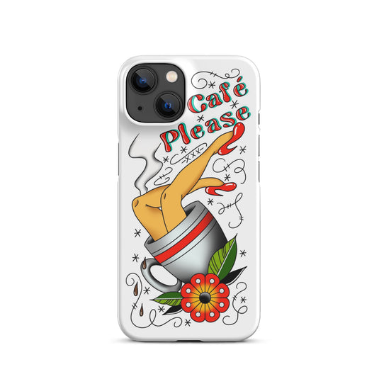 Café Please - Snap Case for iPhone®