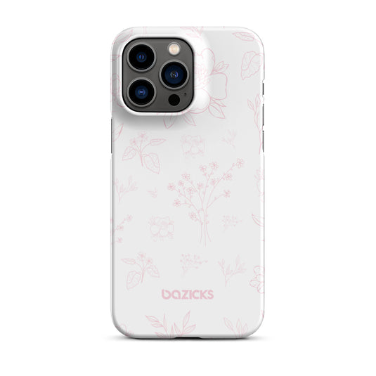 Blossom Bloom (White) - Snap Case for iPhone®
