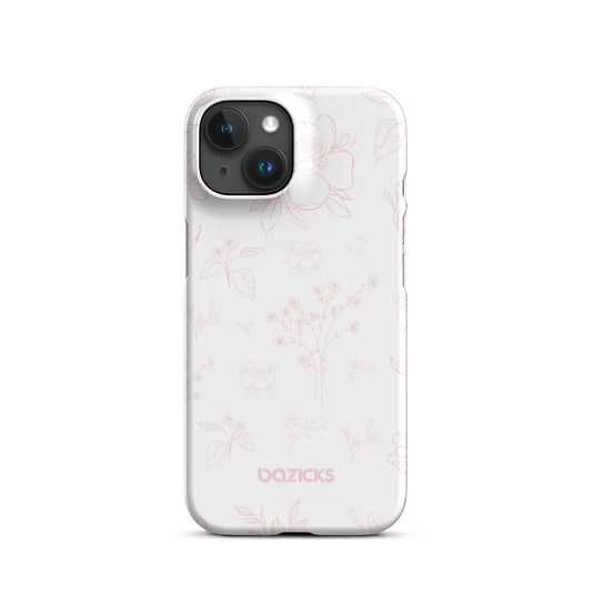 Blossom Bloom (White) - Snap Case for iPhone®