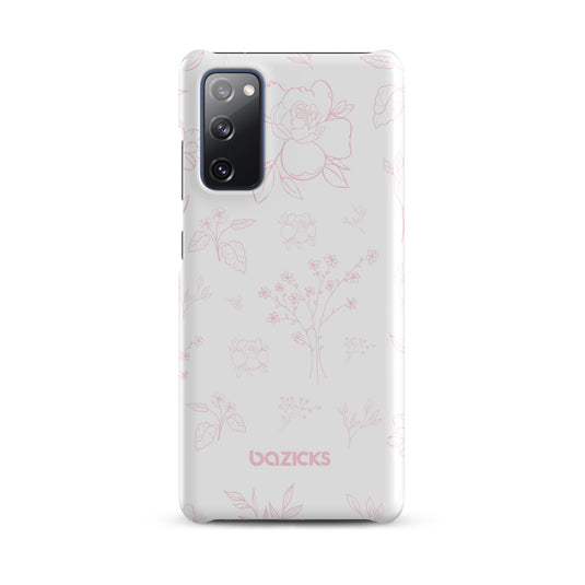 Blossom Bloom (White) - Snap Case for Samsung®