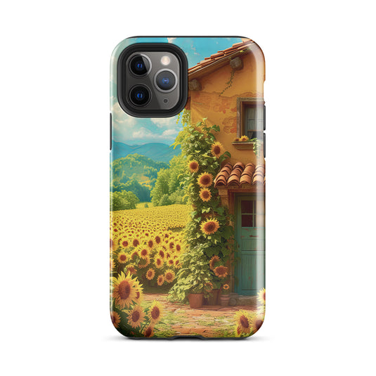 Sunflowers House Tough Case for iPhone®