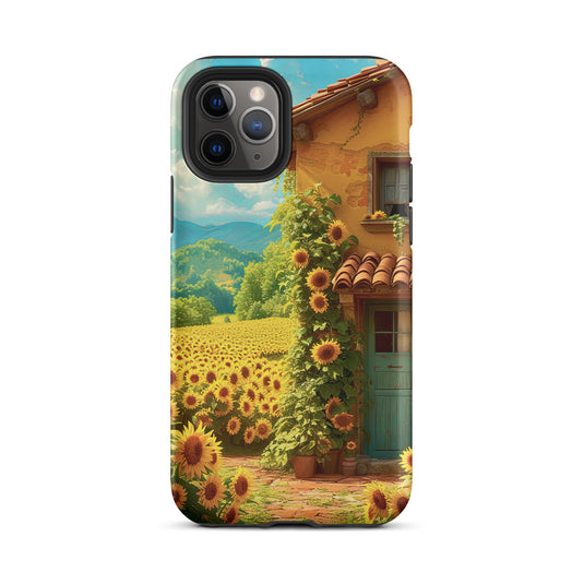 Sunflowers House Tough Case for iPhone®