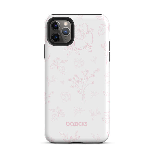 Blossom Bloom (White) - Tough Case for iPhone®