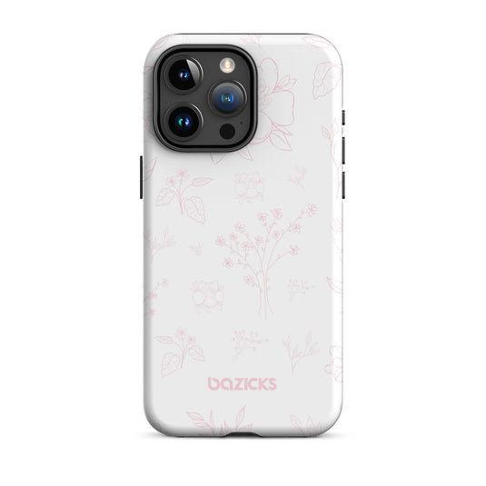 Blossom Bloom (White) - Tough Case for iPhone®