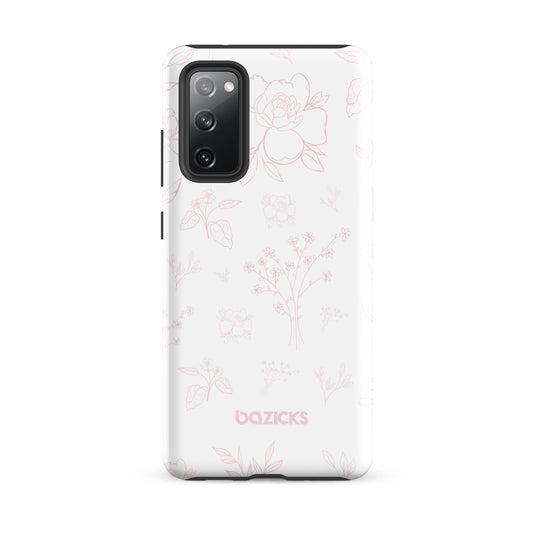 Blossom Bloom (White) - Tough Case for Samsung®