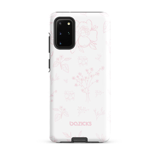 Blossom Bloom (White) - Tough Case for Samsung®